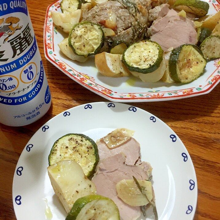 豚ヒレ肉ハーブ漬けロースト